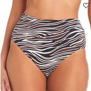 NWT Bleu by Rod Beattie Women's Animal Instinct Swim Bottom Size 8